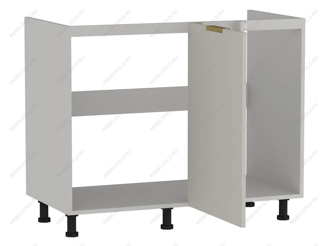 Стол под мойку угловой СМУ-110, Монза (1000*554*820) Экокожа Бежевый, 23114 | изображение 3