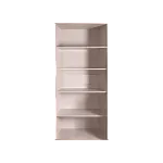 Шкаф 2-х дв. для платья Диора слоновая кость/серебро ДШ2/2 | изображение 1