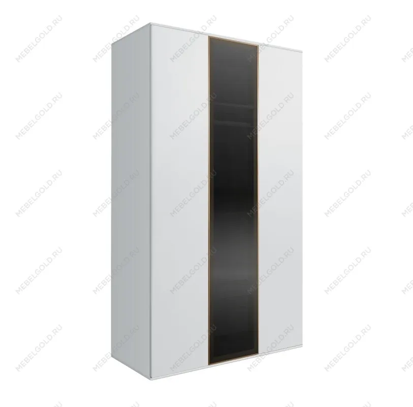 Шкаф 3-х дверный Bogemia Air (Белый/Золото) БМШ2/3(1)