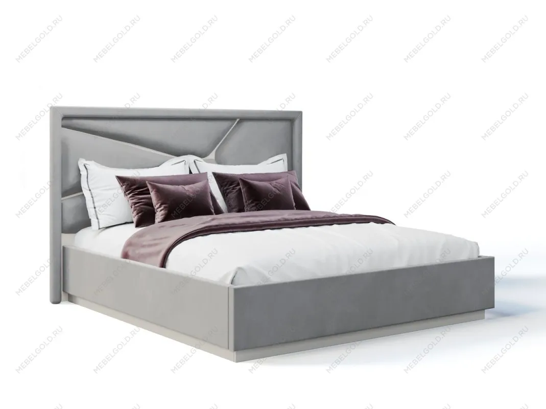 Ящик с подъемным механизмом Лейла 180x200 см серый | изображение 1