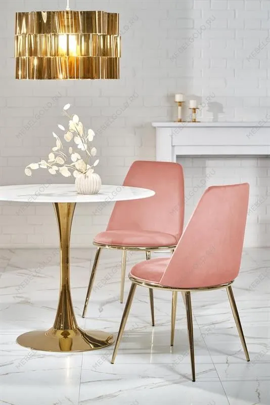 Стол обеденный Halmar CASEMIRO (белый мрамор/золотой) | изображение 7