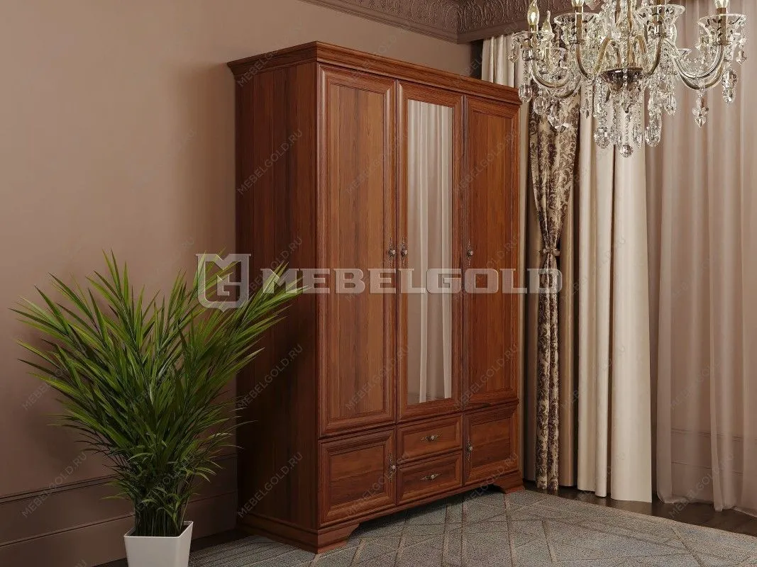 Шкаф Кентаки SZF5D2S каштан | изображение 2