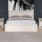 Кровать Тиффани 140 вудлайн кремовый | изображение 1