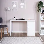 ИНГАР 2/ДВ/T стол письменный 140x75x55, белый | изображение 3