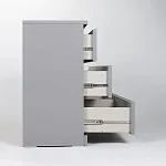 Комод Варма, 6 ящиков, горизонтальный, 160х78х40 см, эмаль серая | изображение 15