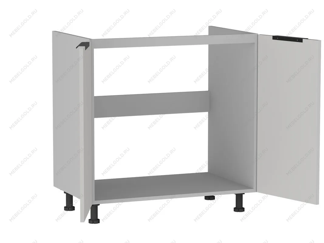 Стол под мойку СМ-80, Ватель (800*520*820) Экокожа Белый, 23911 | изображение 1