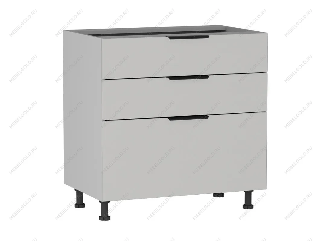 Стол с ящиками СЯ-80 (176/356), Ватель (800*523*820) Экокожа Белый, 23920