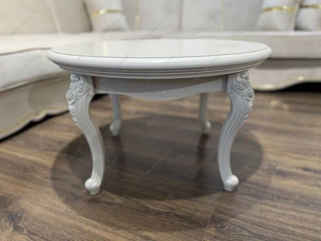 Столик круглый Мокко бежевый | изображение 11