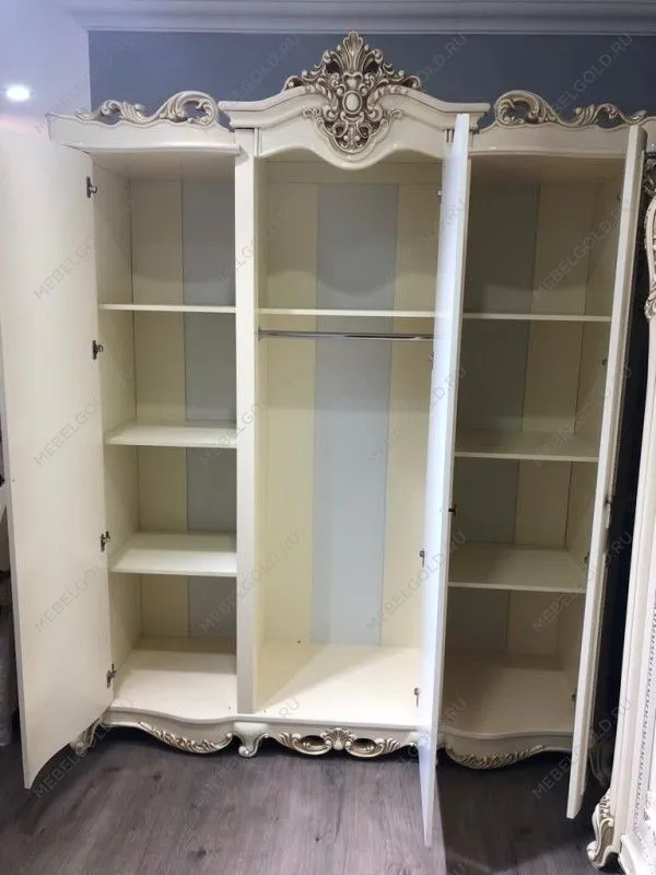 м. Марьина Роща - Шкаф Джоконда 3-дверный крем глянец | изображение 4