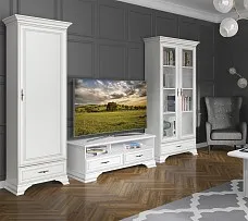 Шкаф Кентаки REG1D1S белый