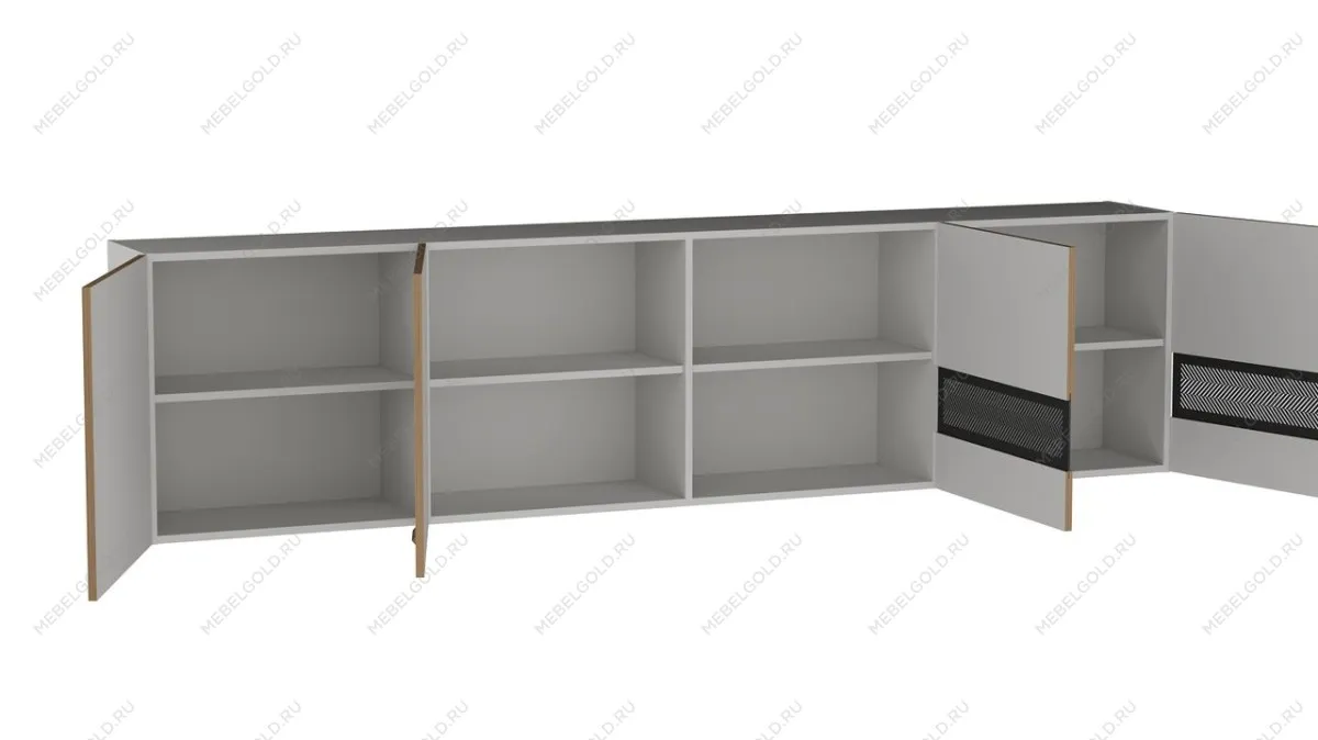 Шкаф ШСТ-240, Смарт (2400*316*600) Серый, 22610 | изображение 2