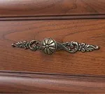 Шкаф с витриной Кентаки REG1W1S каштан - Выставка м. Марьина роща | изображение 1