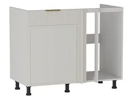 Стол под мойку угловой СМУ-110, Берта (1000*554*820) Светлый Мокко, 22922