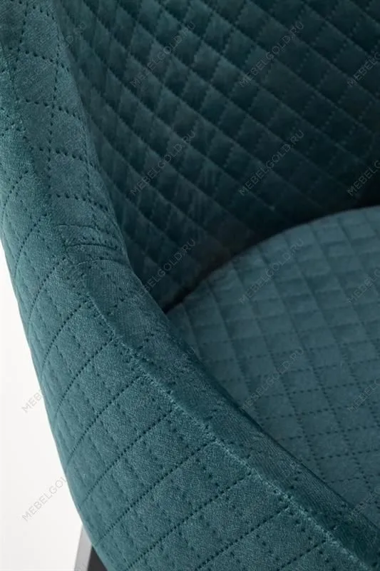 Стул кухонный Halmar TOLEDO 3 (темно-зеленый/черный) | изображение 3