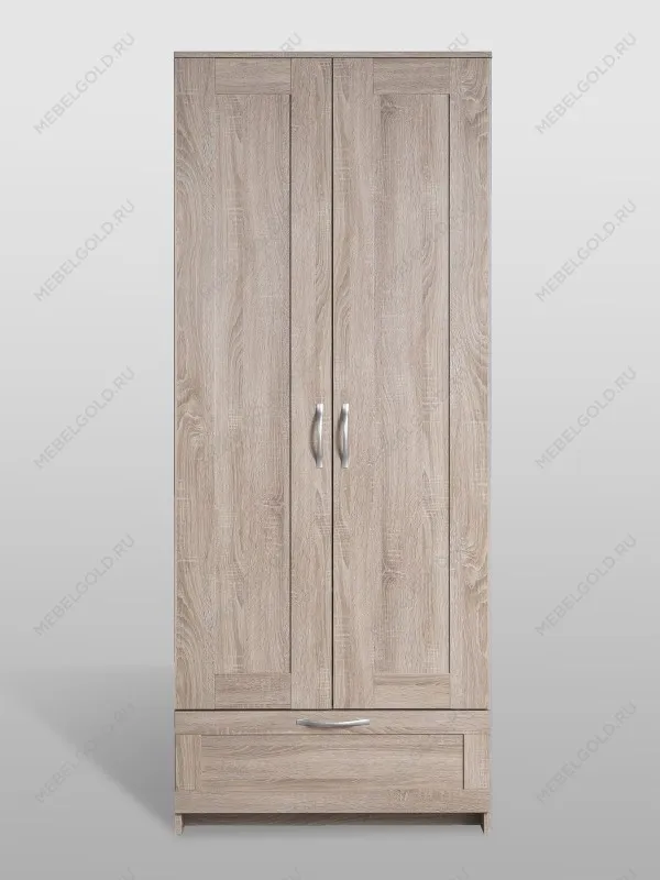 Шкаф Сириус, 2 двери и 1 ящик, 78х59х220 см, дуб сонома | изображение 11