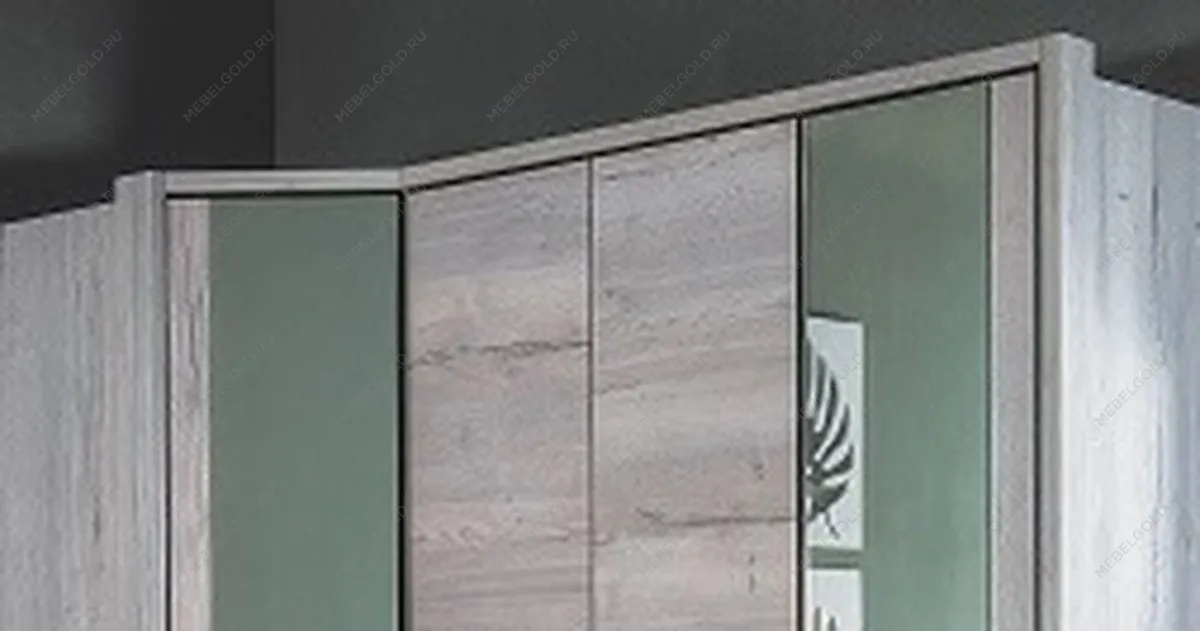 Обкладка для 1-но дверного шкафа, Мале (38*100*466) Дуб галифакс белый, 11221 | изображение 1