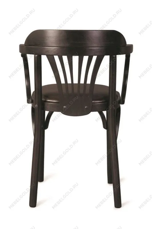 Стул Венский Михаэль мягкий (венге, экокожа коричневая) | изображение 5