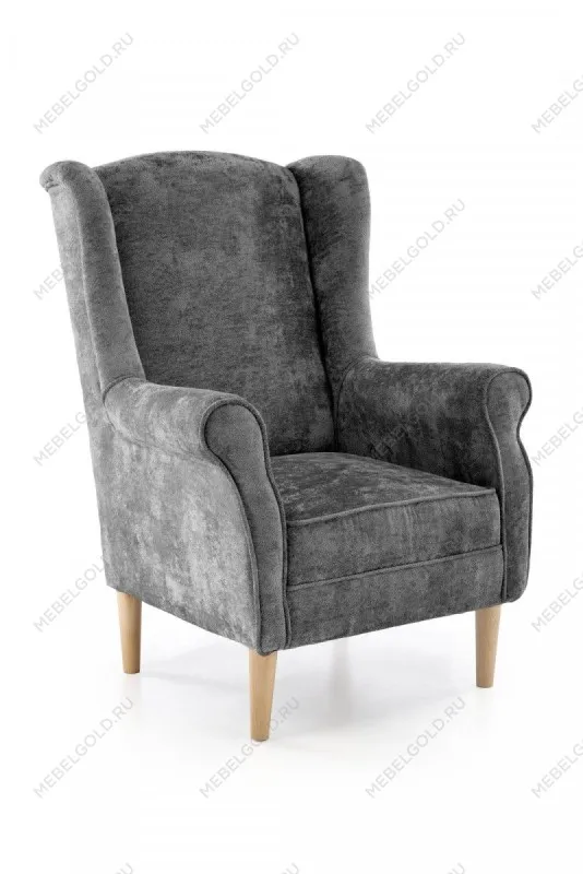 Кресло Halmar HERMES (серый)