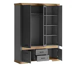 Шкаф Марсель SZF5D2S дымчатый алмаз | изображение 2