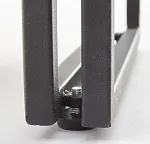 Комплект столовой мебели Halmar BOLIVAR (стол + 6 стульев, дуб золотой/черный) | изображение 5