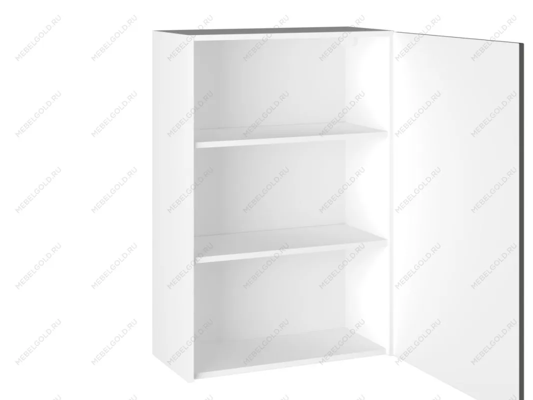 Шкаф 960 ШГ-65, Виста (650*316*960) Экокожа Серый, 26723 | изображение 1