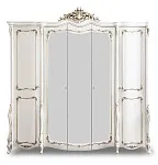 Шкаф Анна Мария 5-дверный белый матовый | изображение 1