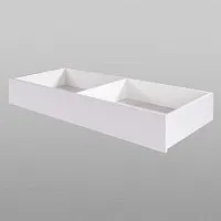 Ящик выкатной для кроватей СИРИУС, 138х60х20 см, белый