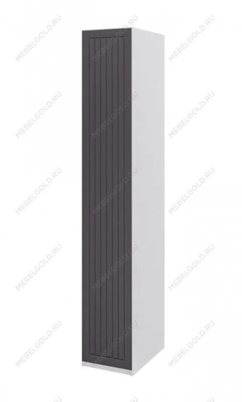 Шкаф-пенал Отис МН-039-05 П6 с фасадом МДФ (графит)