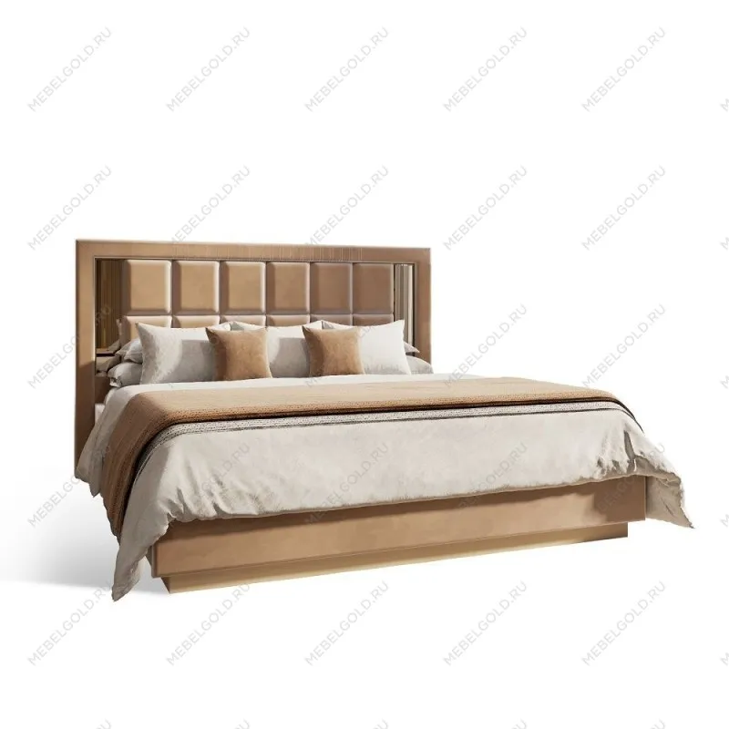 Кровать Замира 160x200 см бежевый