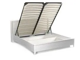 Кровать 1600 с подъемным механизмом, Клер (1864*2133*1006) Сосна Андерсен