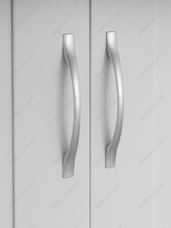 Шкаф Сириус, 4 двери и 1 ящик с зеркалами, 156х50х190 см, белый | изображение 9