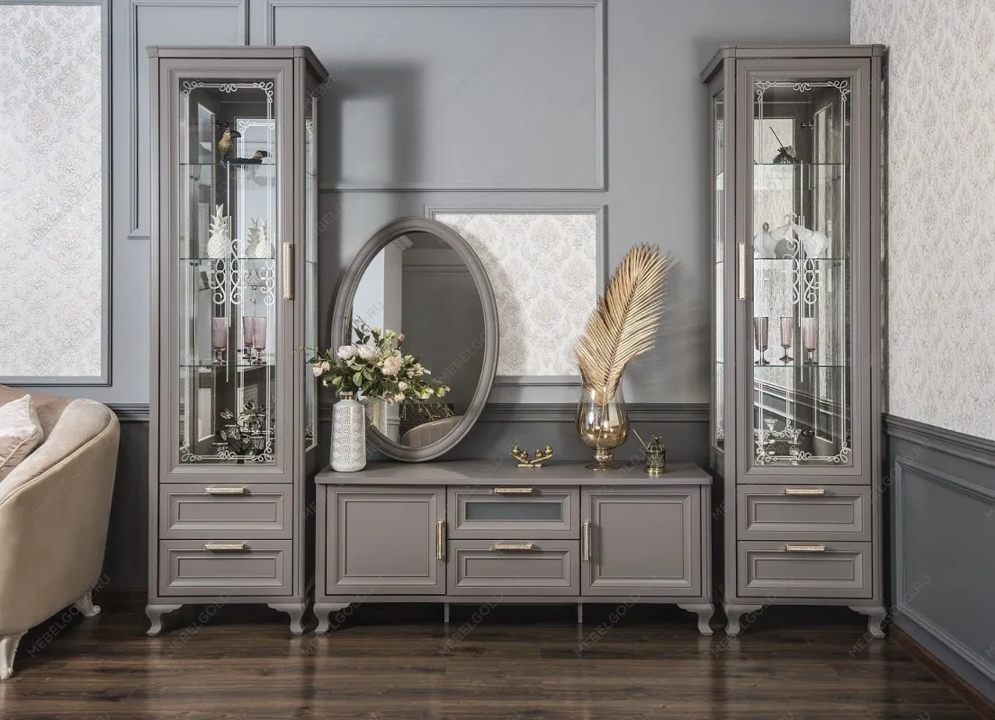 Балашиха - Тумба под телевизор Мокко серый камень | изображение 6