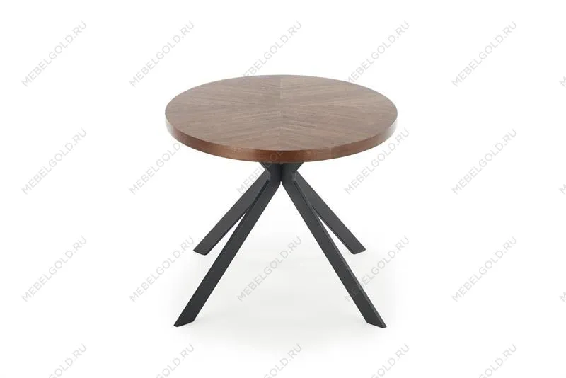 Стол обеденный Halmar LOCARNO (ореховый/черный) | изображение 2