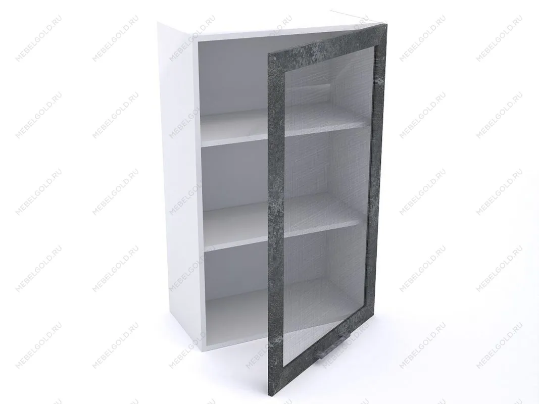 Шкаф 960 ШСТ-60, Дублин (600*320*960) Камень темный, 21659 | изображение 1