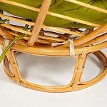 Кресло Papasan с подушкой Светлый мед, флок | изображение 5