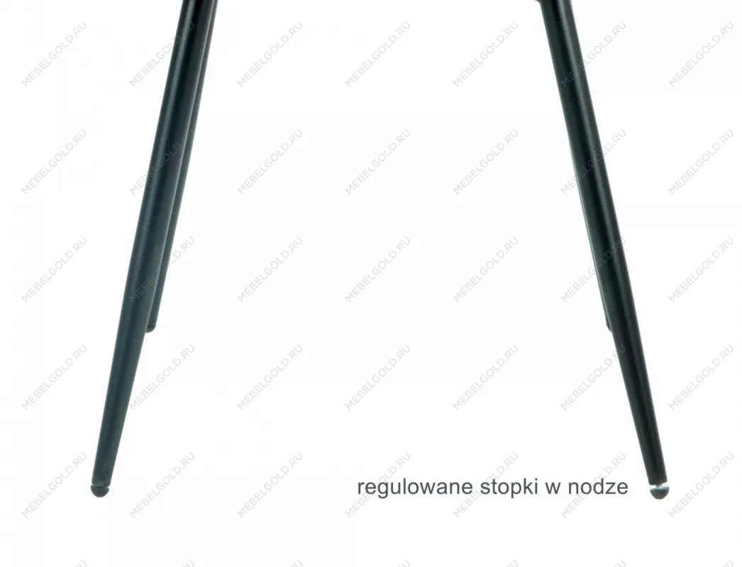 Стул кухонный Signal RICK Velvet Bluvel 14 (серый/черный) | изображение 4