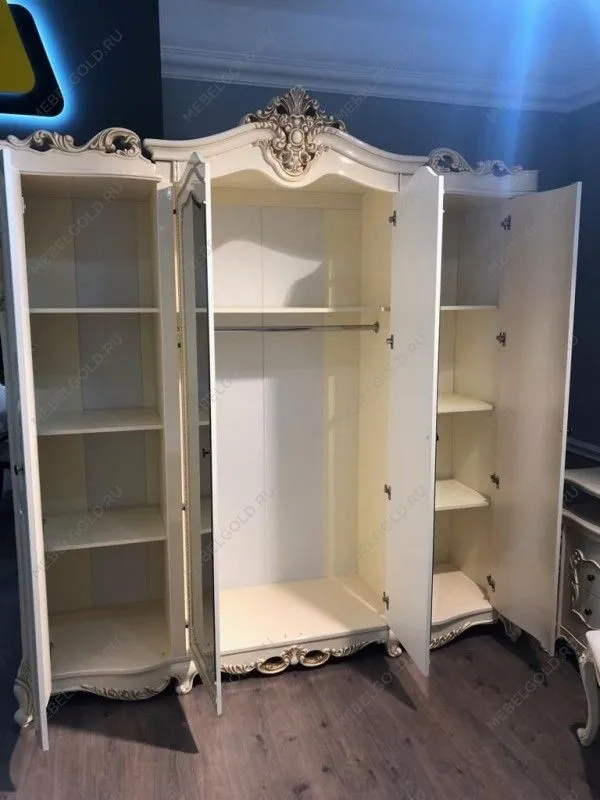 м. Марьина Роща - Шкаф Джоконда 3-дверный крем глянец | изображение 5