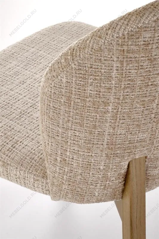 Стул кухонный Halmar BASSO (бежевый/орех светлый) | изображение 9