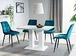 Стул кухонный Signal CHIC VELVET (бирюзовый/черный) | изображение 2