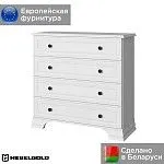 Комод Тиффани 4S белый | изображение 1