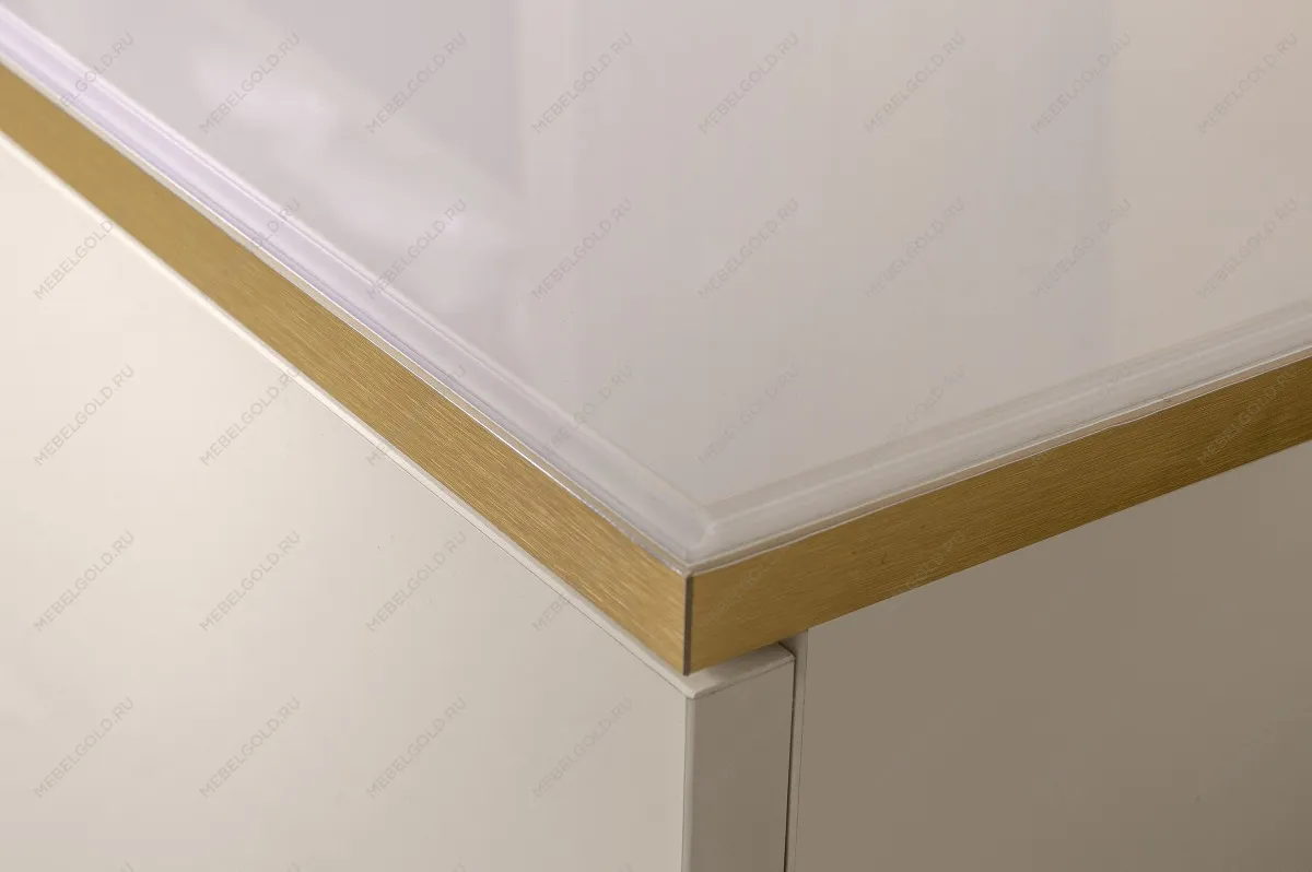 Шкаф 4-х дверный Римини (Белый/Серебро) РМШ2/4 | изображение 3