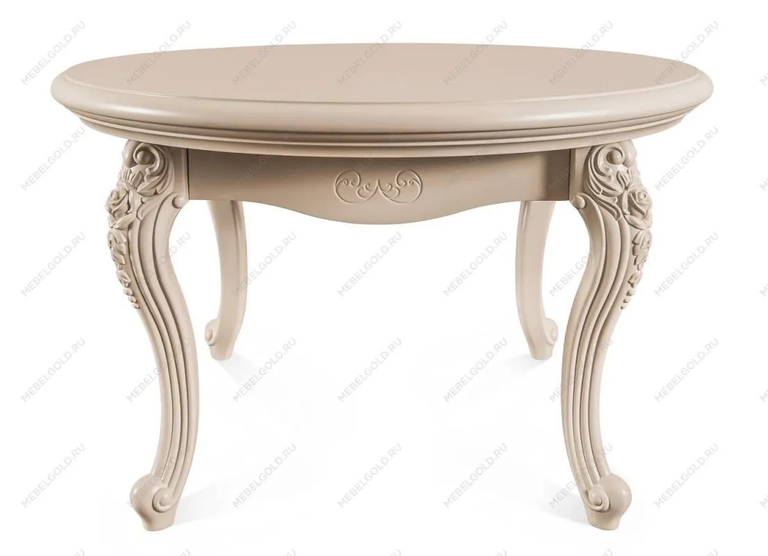 Столик круглый Мокко бежевый | изображение 1