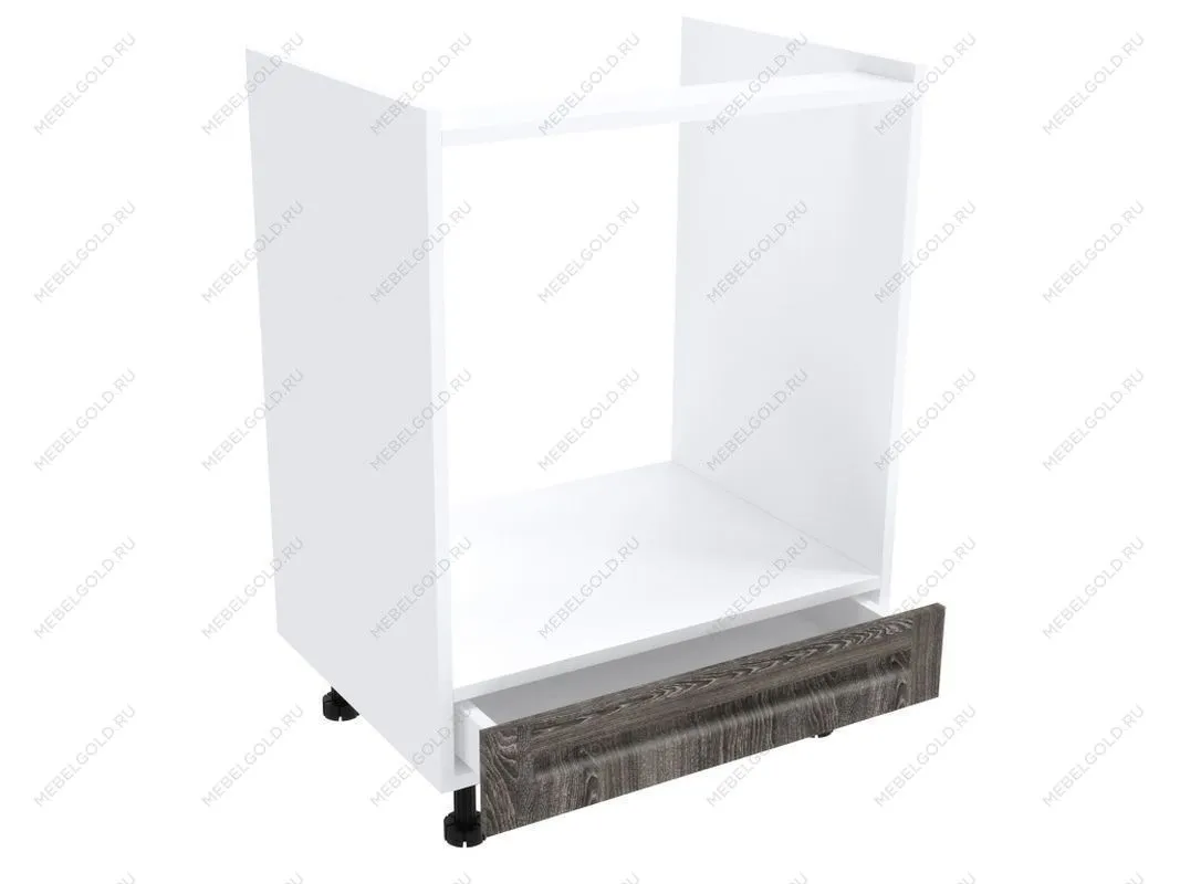 Стол под духовой шкаф СД-60, Грей (600*470*820) Шале Серебро, 21452