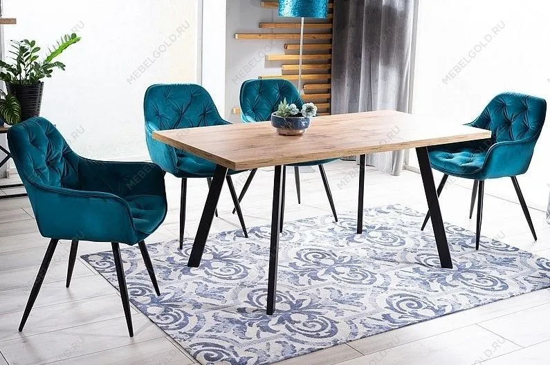 Стул кухонный Signal CHERRY Velvet (серый/черный мат) | изображение 4