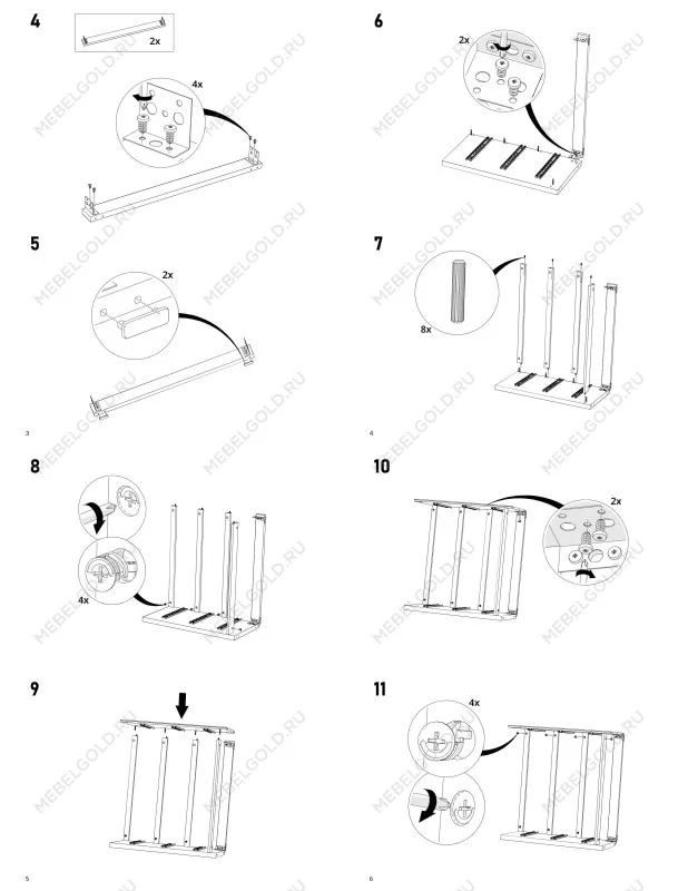 Комод Варма, 6 ящиков, горизонтальный, 160х78х40 см, шпон натурального дерева, дуб беленый | изображение 24