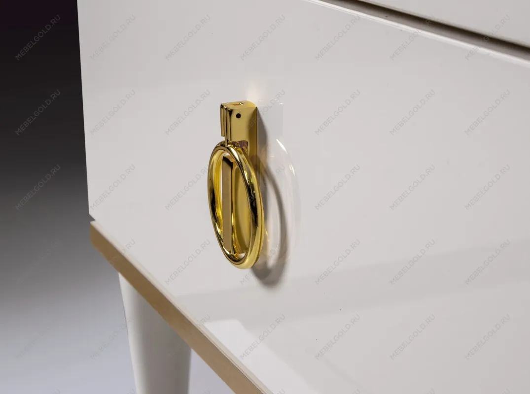 Шкаф 4-х дверный Римини (Белый/Серебро) РМШ2/4 | изображение 4