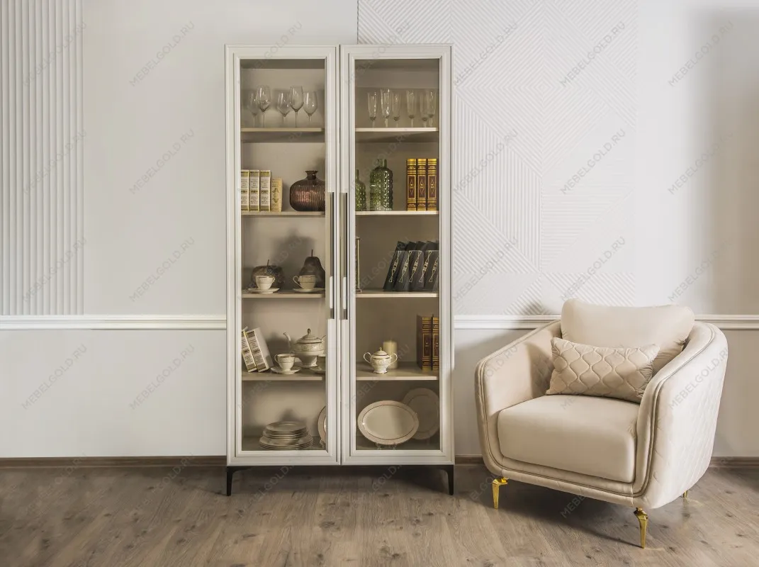 м. Марьина Роща - Витрина Стелла 2-ств светло серый камень | изображение 8