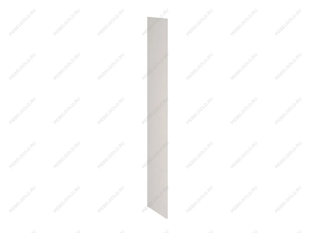Бок замена шкафа-пенала 960 ПГ-60 левый, Виста (16*570*2306) Экокожа Белый, 25672