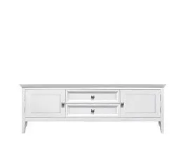 Тумба ТВ 2 ящика 2 дверцы Manhattan (Белый)