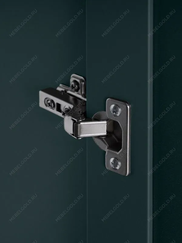 Шкаф распашной Сага, 3 двери, 132х64х215 см, темно-бирюзовый/ясень | изображение 8